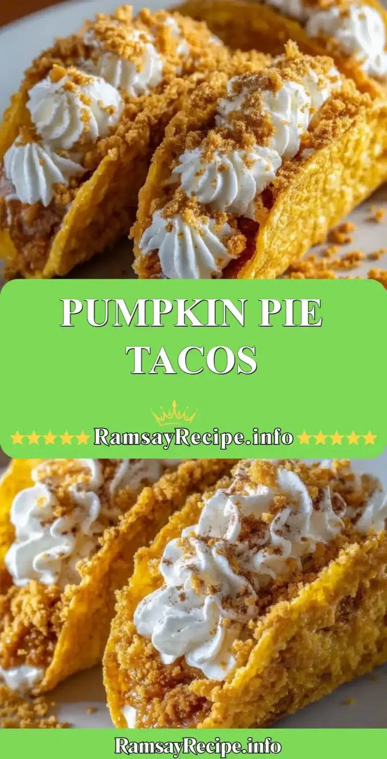 Delicious pumpkin pie tacos served with whipped cream and seasonal spices