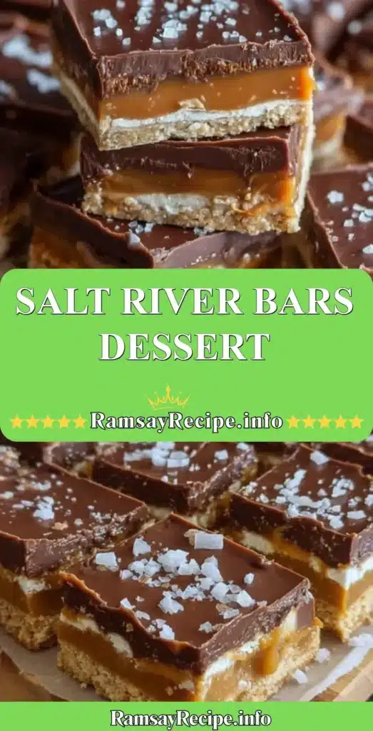 Delicious Salt River Bars Dessert on a plate, perfect for satisfying sweet cravings